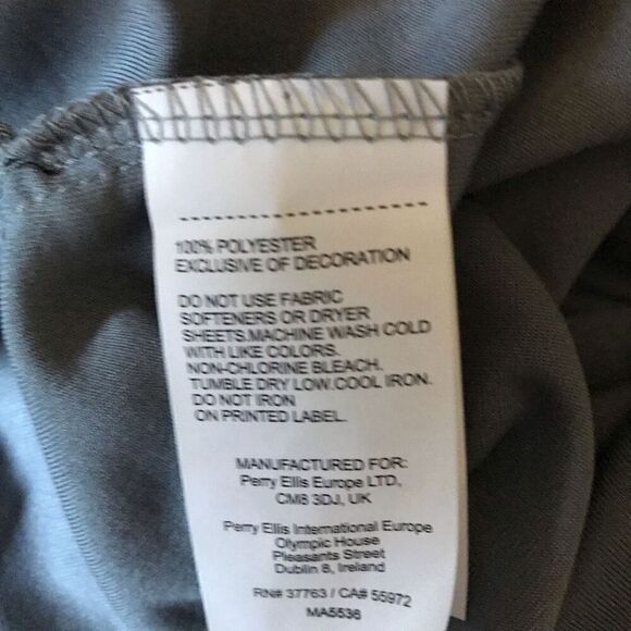 Jack Nicklaus Golf polo shirt SZ XL Mens Gray  moisture wicking New with Tags - Picture 4 of 5